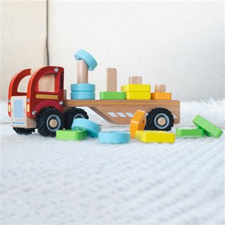 Truck with shapes